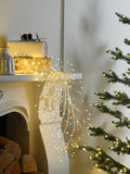 Festive White Pre Lit Microdot Branch 150cm Christmas Decoration