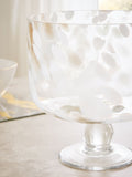 Pink Confetti Large Trifle Serving Bowl, imported from the UK