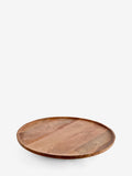 Natural Zaya Mango Wood Lazy Susan Serving Board