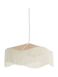 Light & Living Tiffany hanging lamp natural cream, imported from the UK