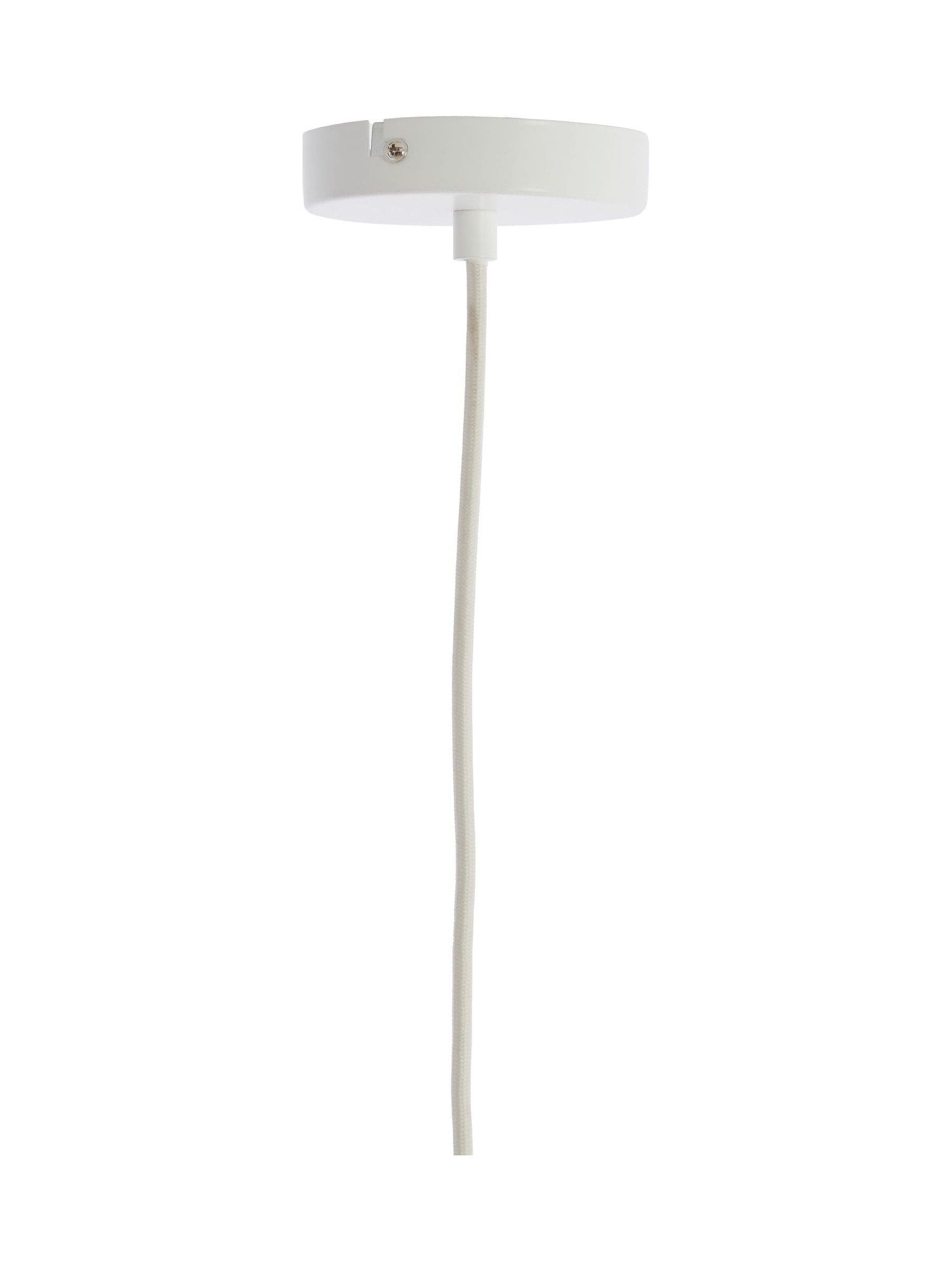 Light & Living Tiffany hanging lamp natural cream, imported from the UK