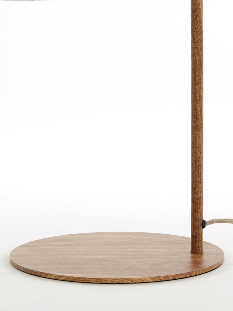 Light & Living dark brown cream Donio table lamp (British brand)