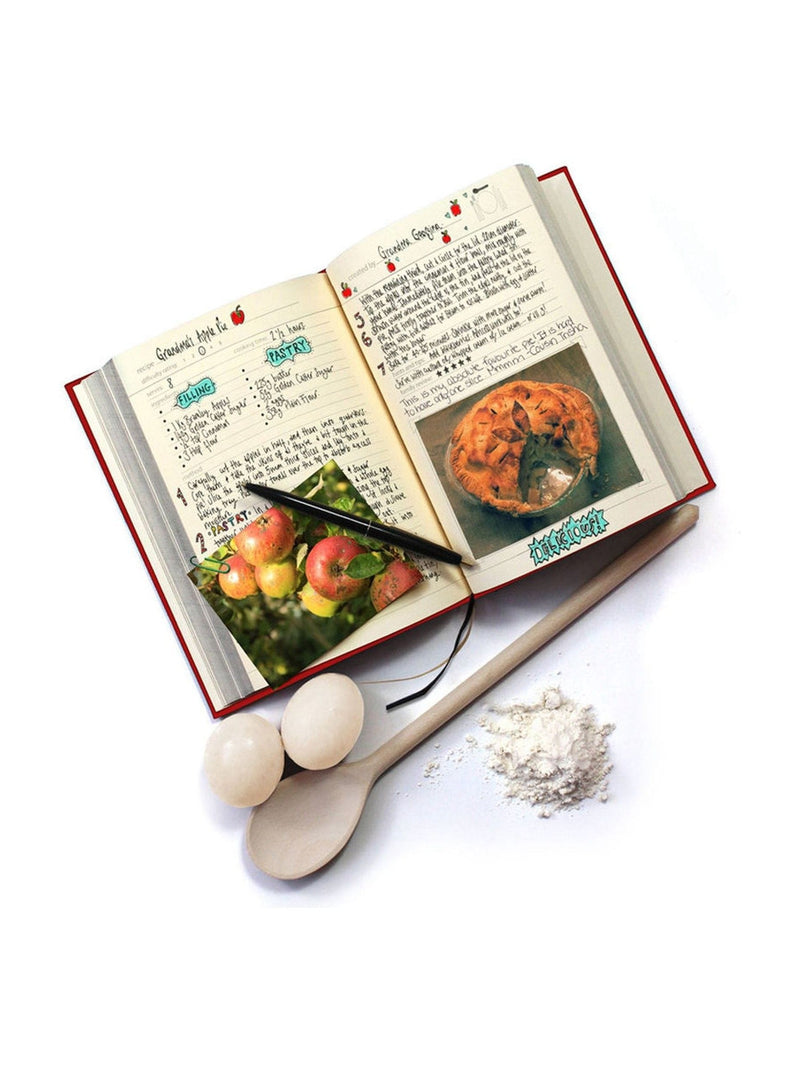 Suck UK red family cookbook, imported from the UK