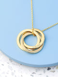 Treat Republic Personalised Russian Ring Necklace
