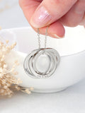 Treat Republic personalised Russian ring necklace, imported from the UK