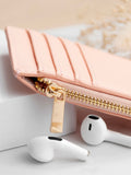Treat Republic pink monogrammed card holder - British product
