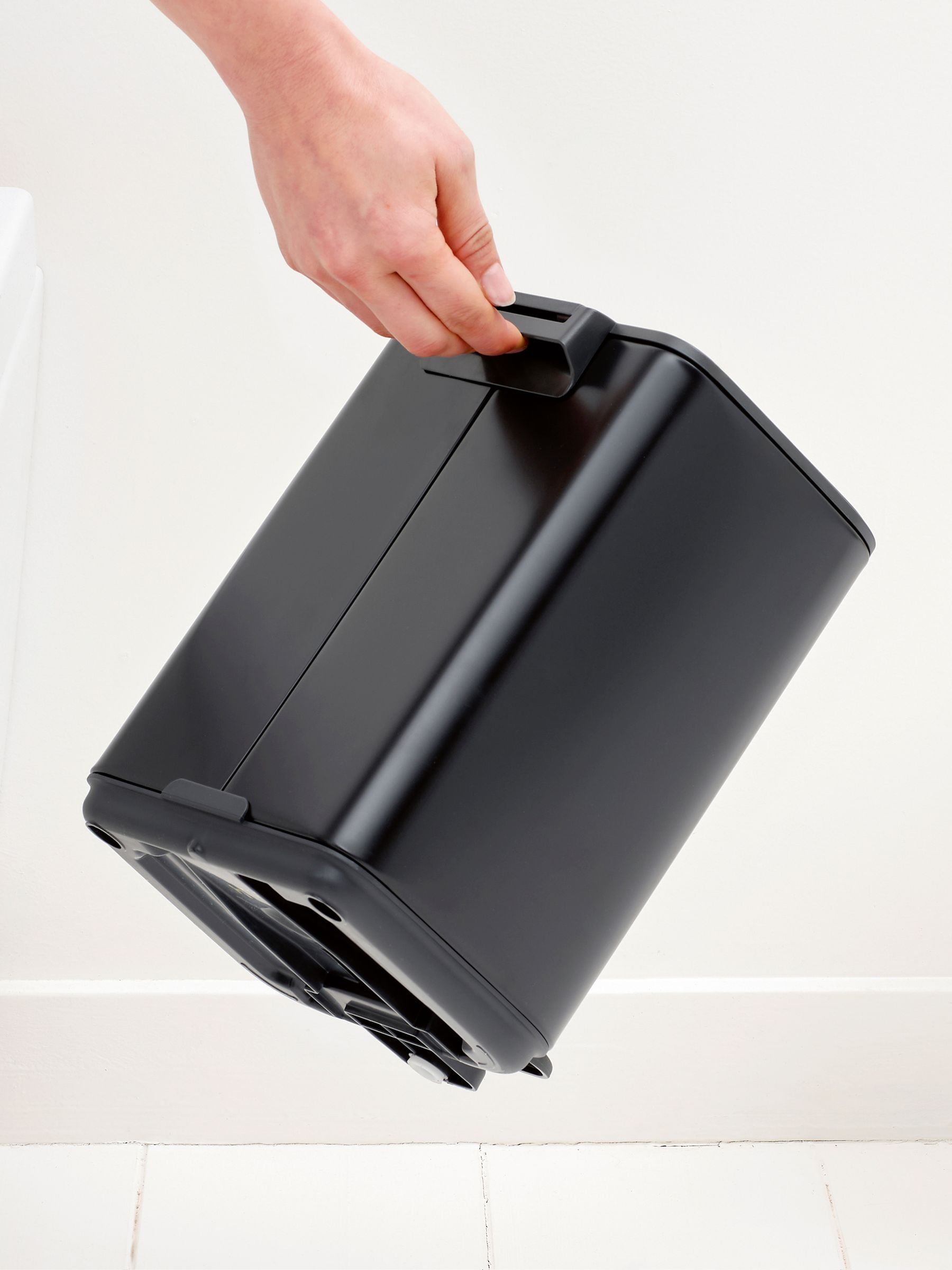Brabantia Matt Black Bo Pedal Bin 4L