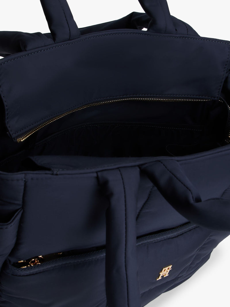 Tommy Hilfiger blue padded changing bag (British brand)