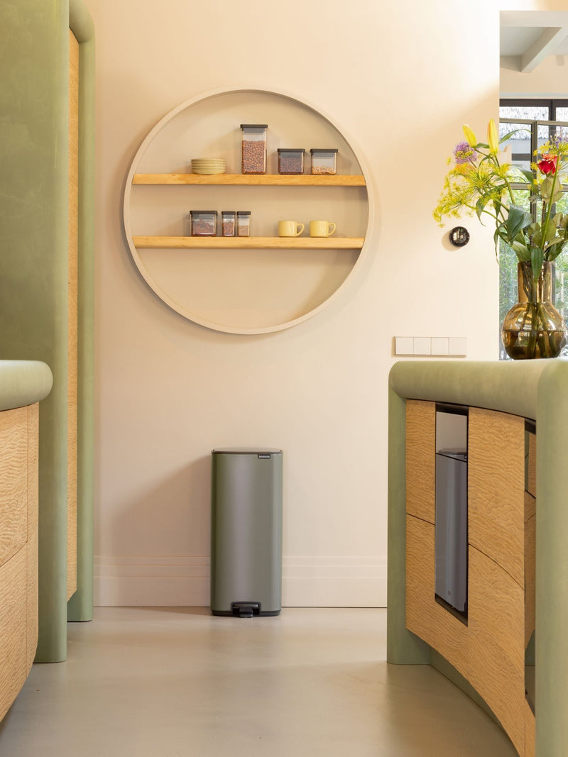 Brabantia Mineral Infinite Grey Bo Pedal Bin 30L