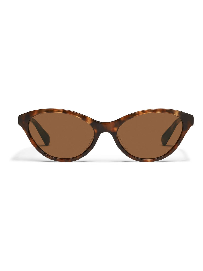 QUAY Talk Nice Cat Eye Sunglasses Black