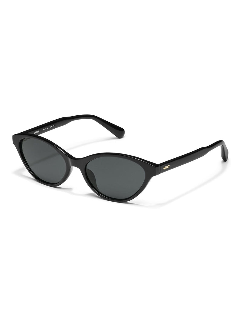 QUAY Black Talk Nice cat eye sunglasses - British product