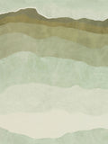 Harlequin Evergreen Sedimentary wallpaper sample A4 (British brand)
