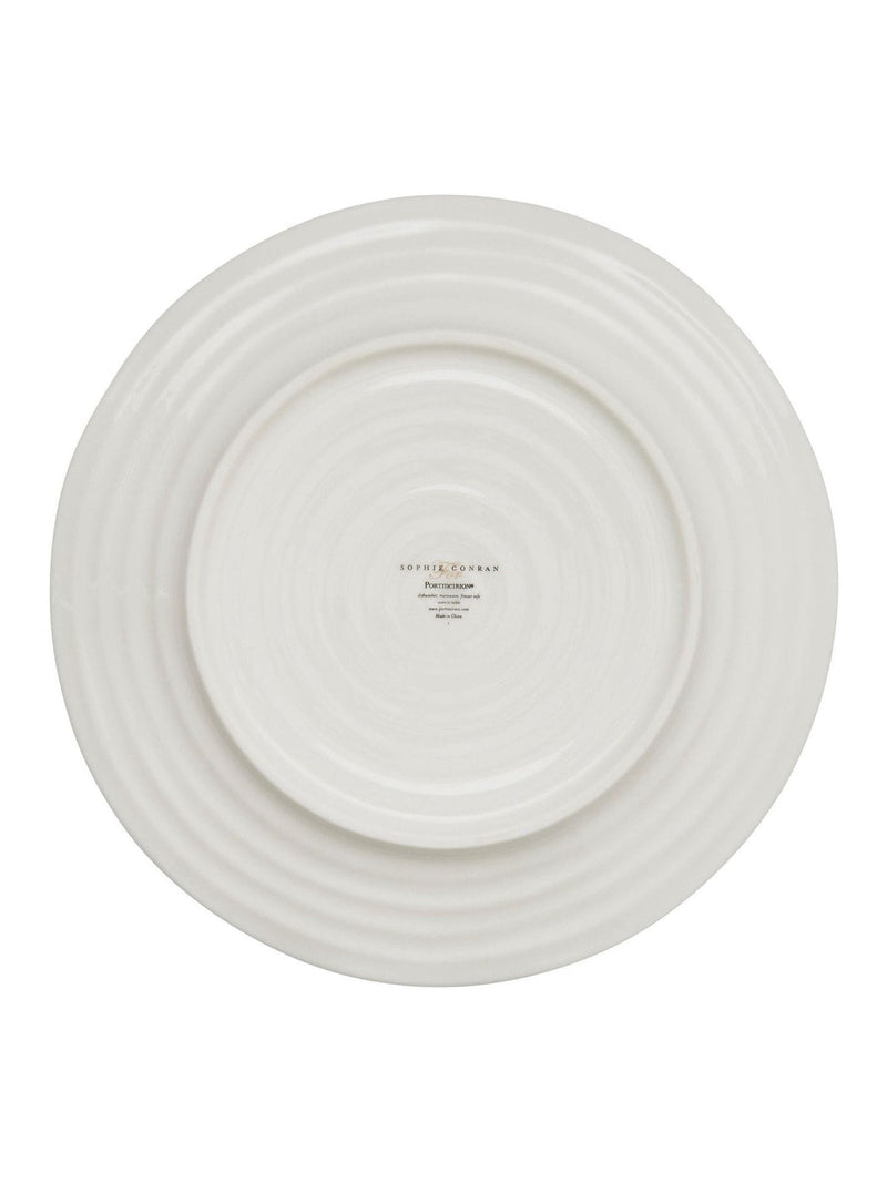 Sophie Conran set of 4 white porcelain side plates 20.5cm (British brand)