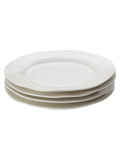 Sophie Conran set of 4 white porcelain side plates 20.5cm (British brand)