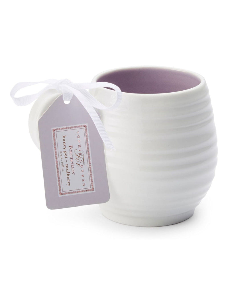 Sophie Conran Portmeirion purple mulberry honey pot mugs set of 4 (British brand)