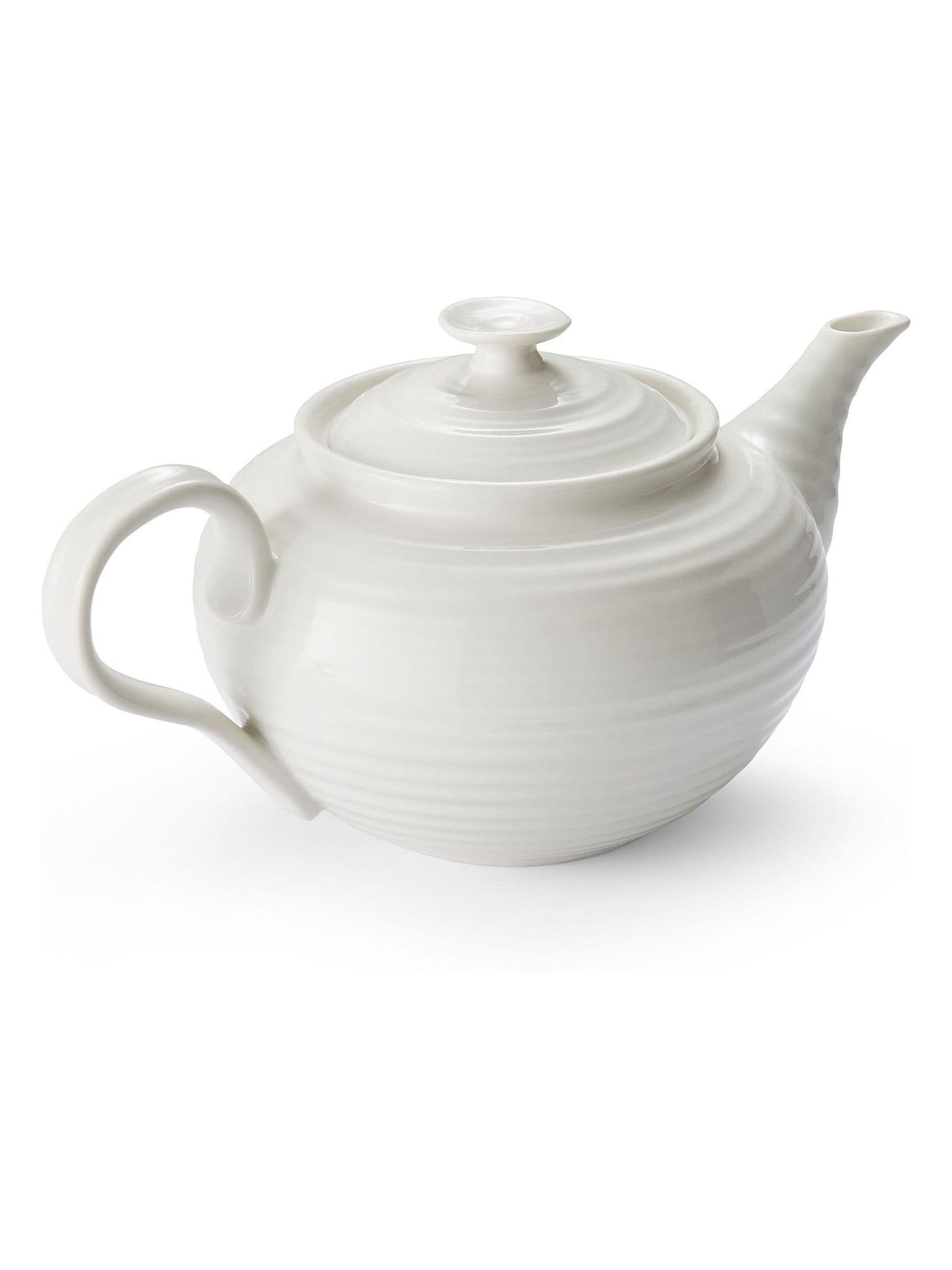 Sophie Conran white porcelain teapot 2 pint (British brand)