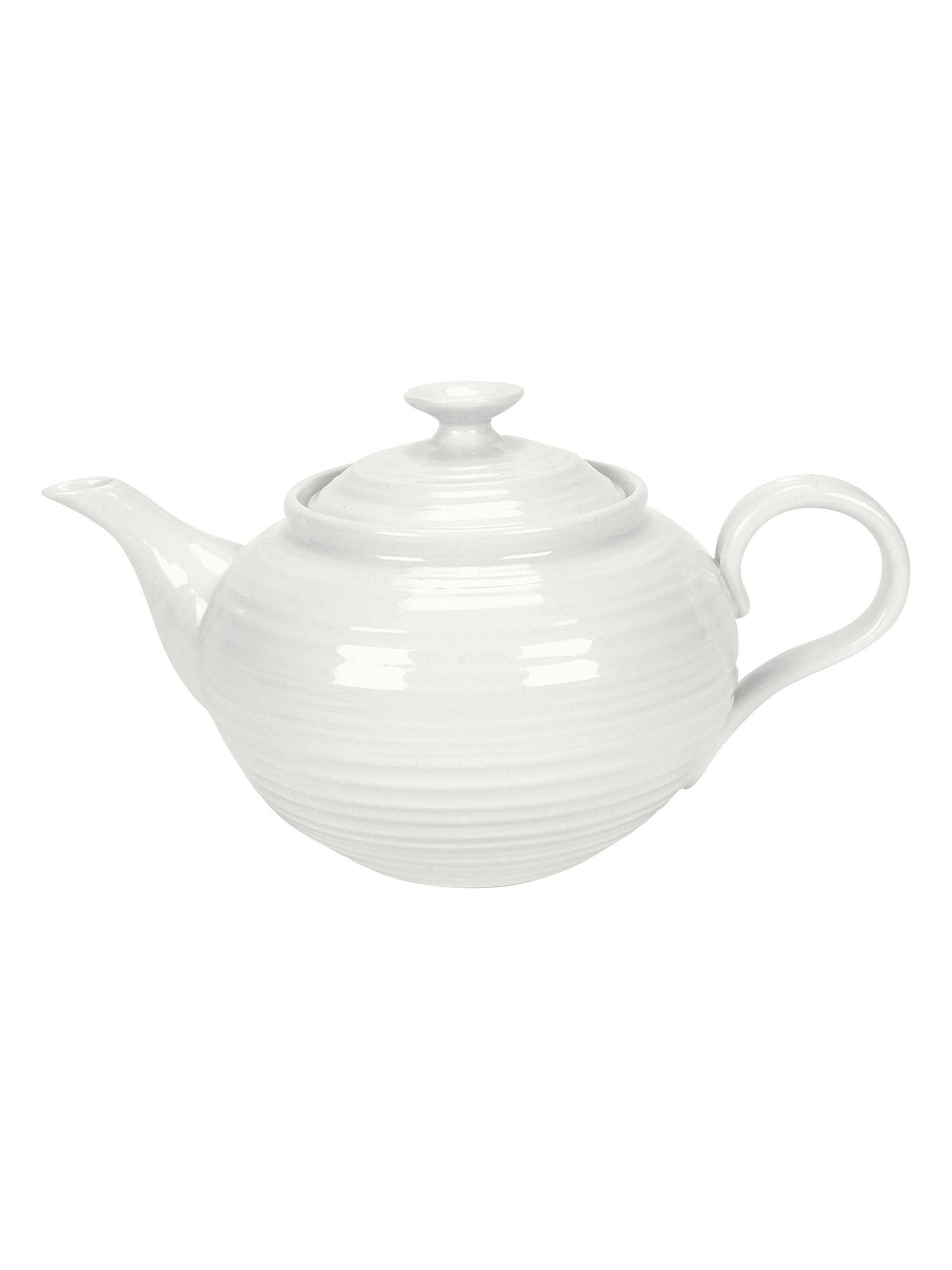 Sophie Conran white porcelain teapot 2 pint (British brand)