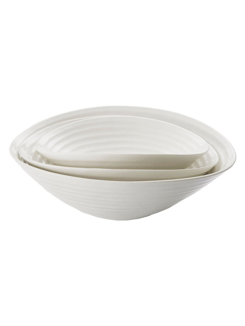 Sophie Conran white porcelain salad bowl set of 3 - British product