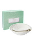 Sophie Conran white porcelain salad bowl set of 3 - British product