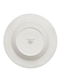 Sophie Conran white porcelain rimmed soup plates set of 4 (British brand)