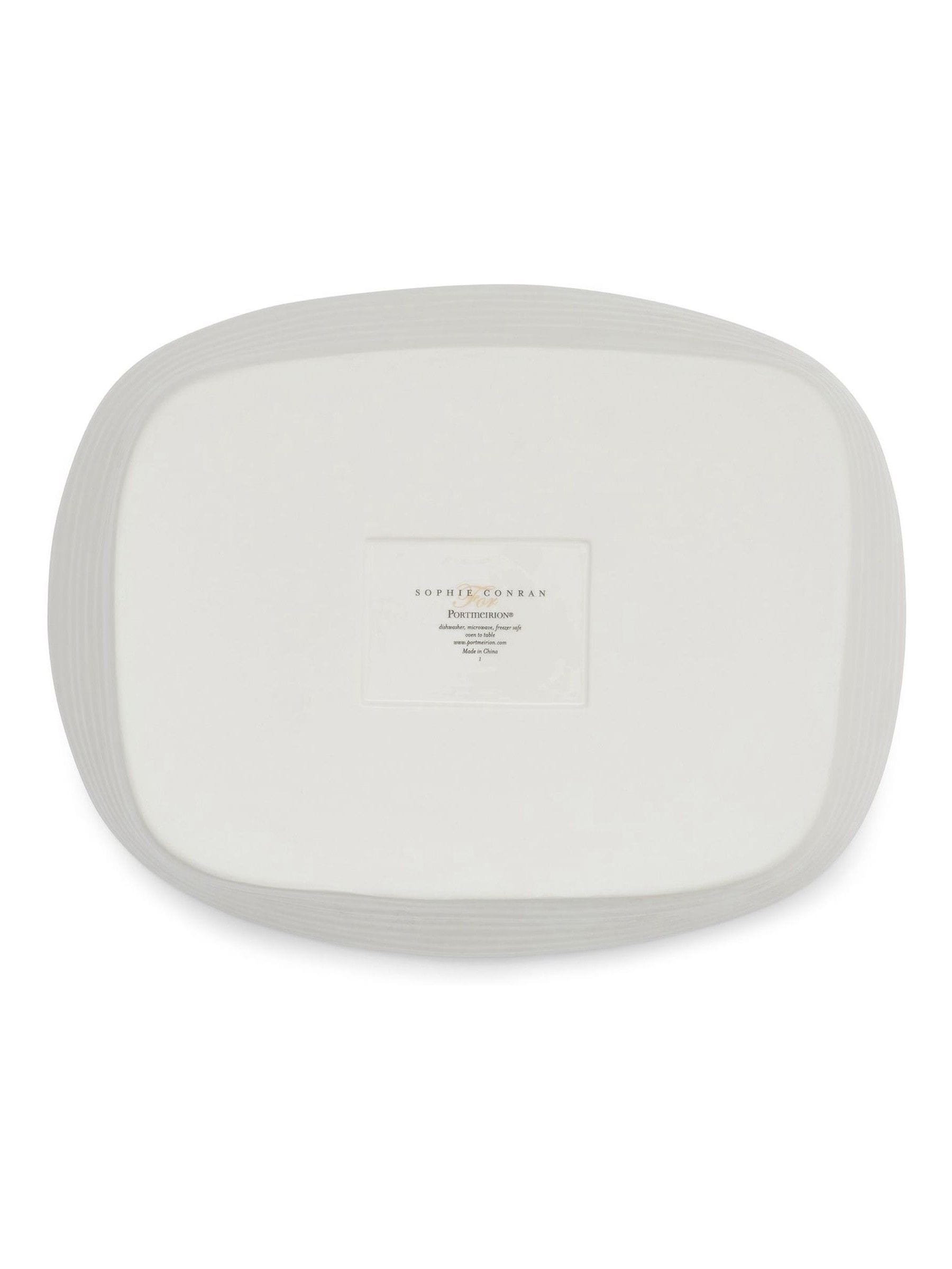 Sophie Conran porcelain rectangular roasting dish, UK version