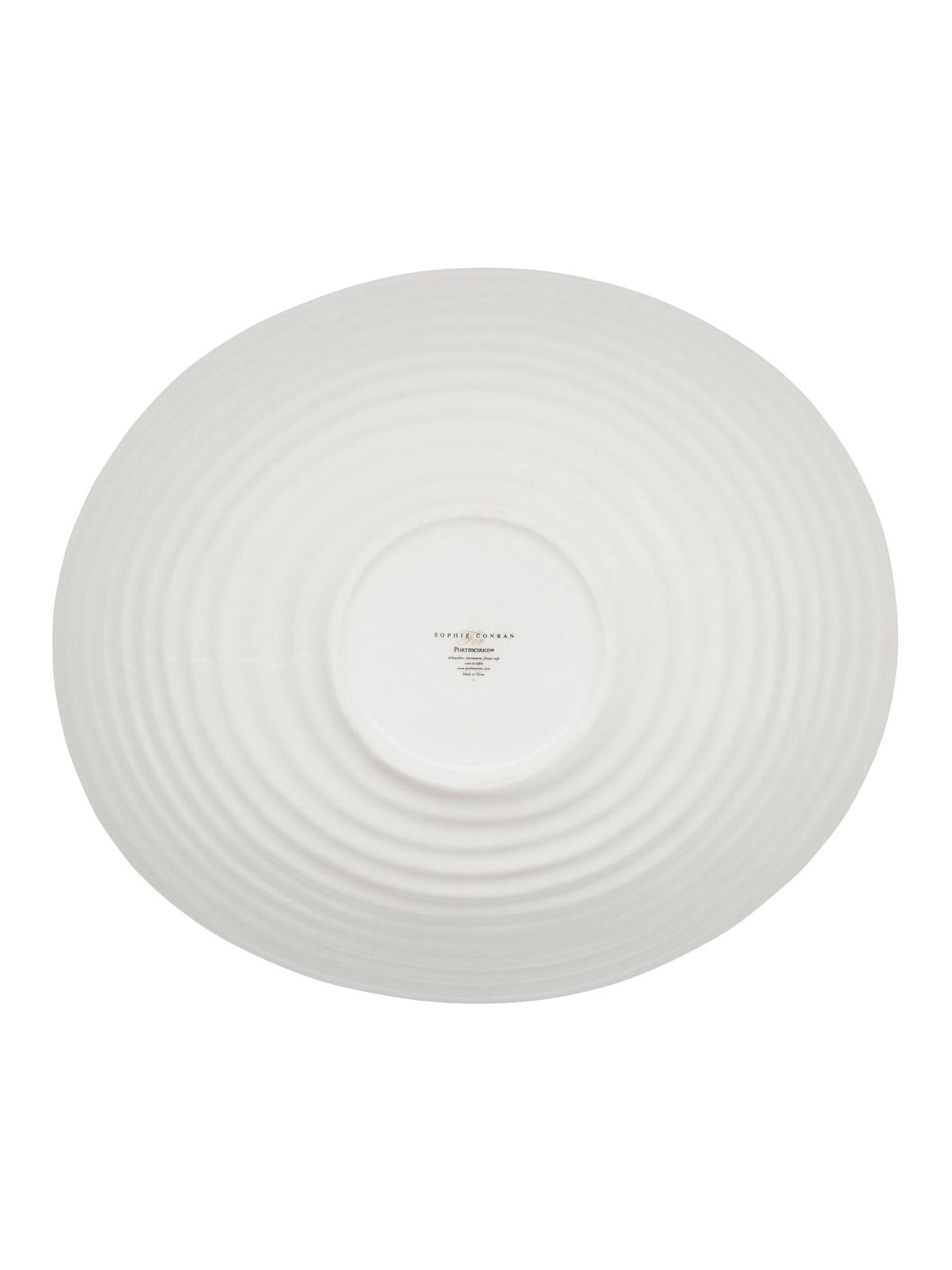 Sophie Conran serving bowl white mistletoe design, UK version