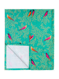 Sara Miller Chelsea Birds cotton table runner 35cm, UK version