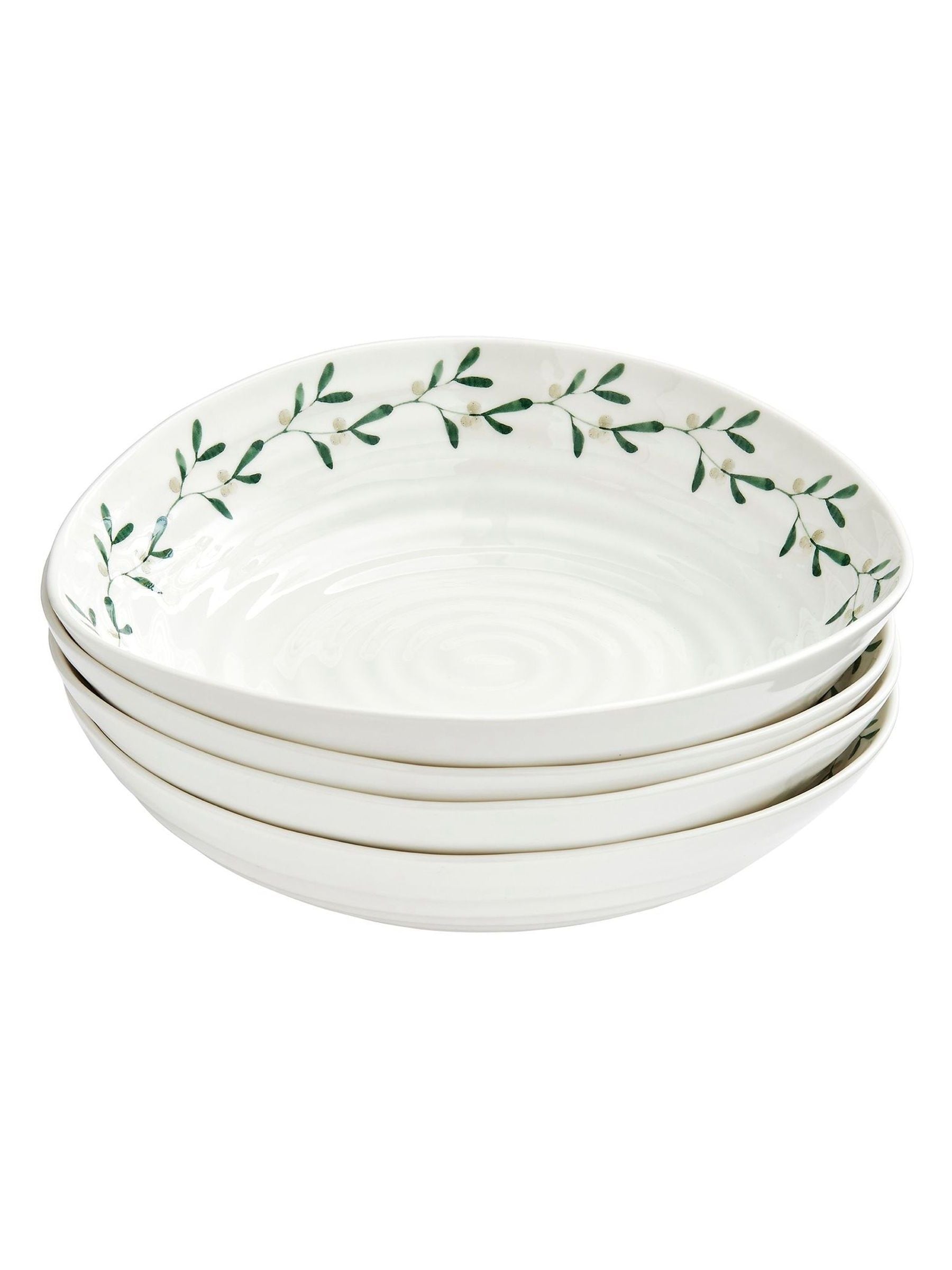 Sophie Conran Mistletoe pasta bowls set of 4, UK version