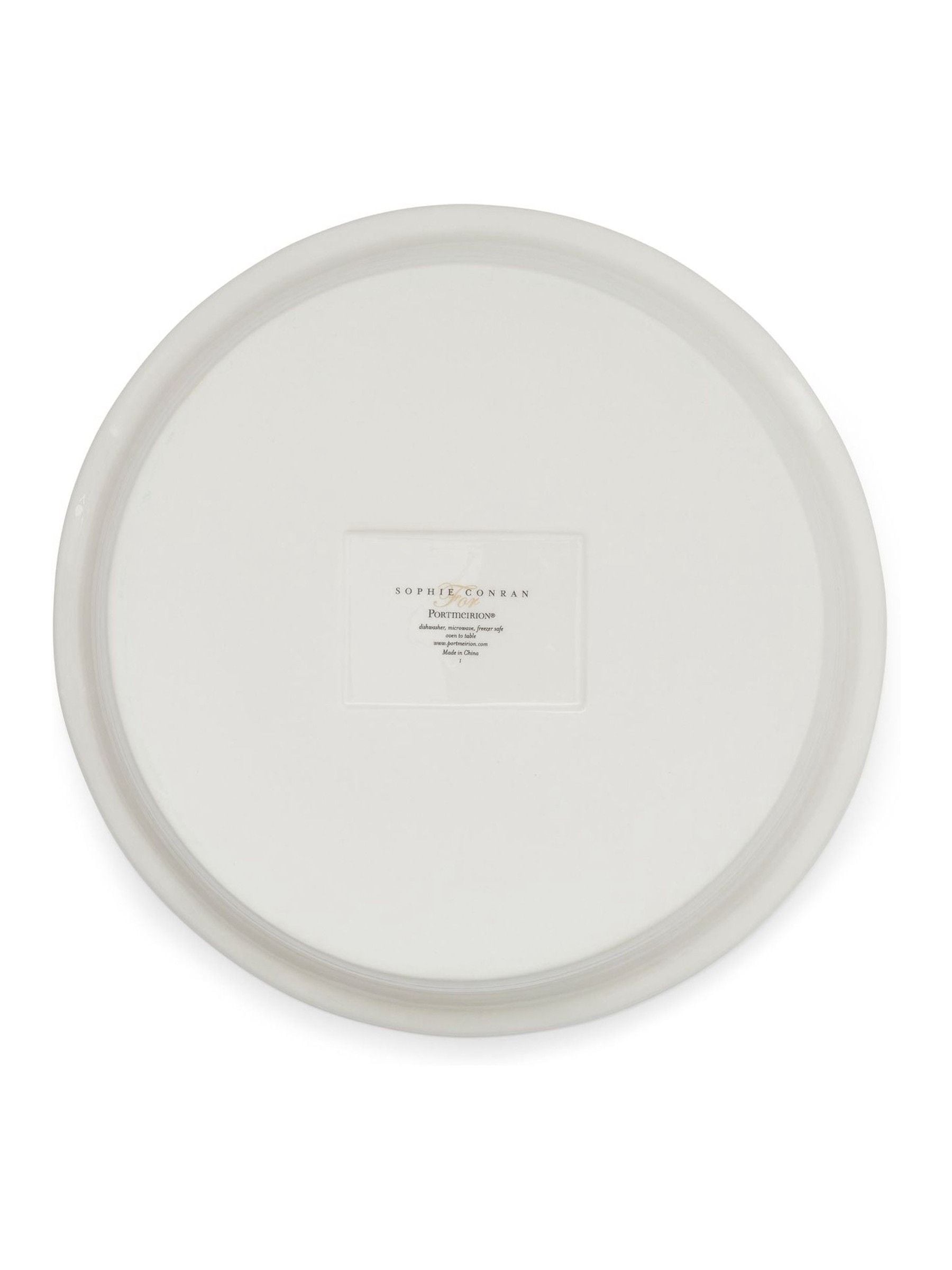 Sophie Conran white porcelain round pie dish (British brand)