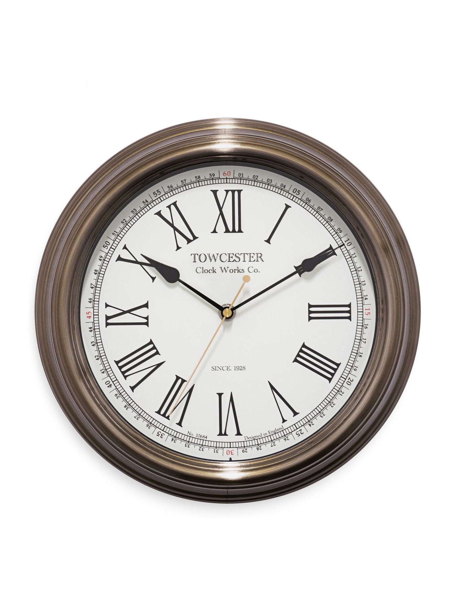 Acctim Antique Redbourn wall clock 30cm, imported from the UK