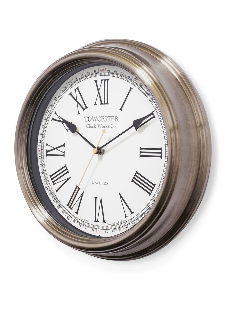 Acctim Antique Redbourn wall clock 30cm, imported from the UK