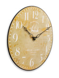 Brookpace Lascelles ship motif wall clock 36cm wood effect - British product