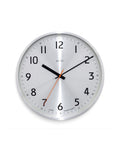 Acctim Klar brushed metal wall clock 40cm (British brand)
