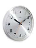 Acctim Klar brushed metal wall clock 40cm (British brand)