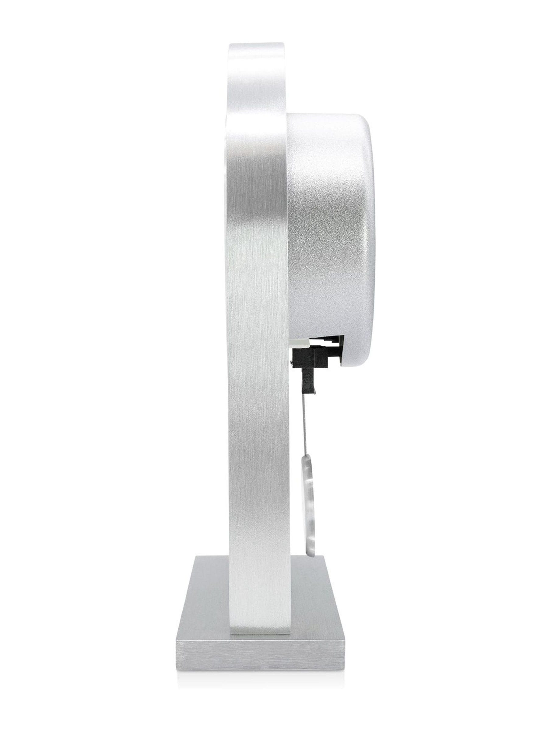 Acctim Clocks silver Bathgate table clock small - British product