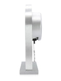 Acctim Clocks silver Bathgate table clock small - British product