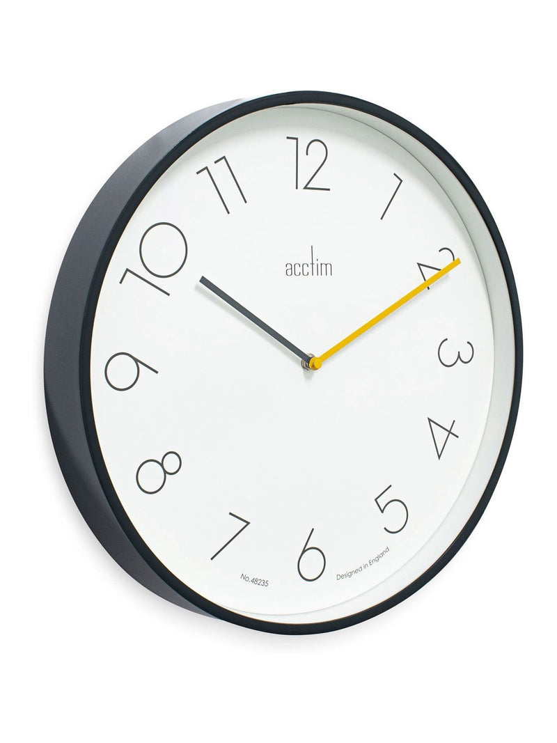 Acctim Clocks Volcano Kista wall clock 40cm, imported from the UK