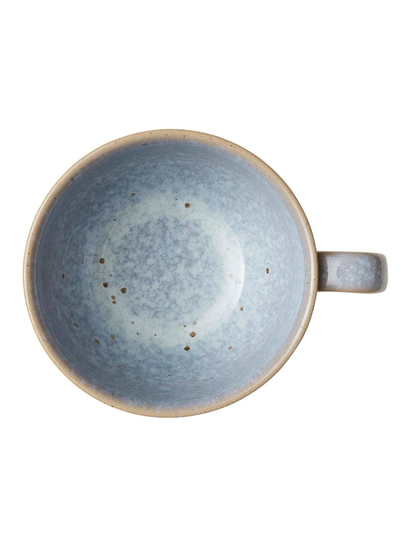 Portmeirion set of 4 aquamarine jumbo mugs 600ml - British product