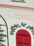 Spode Christmas Tree Village stacking canister - British product