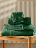 Cheetah Egyptian cotton towel in plum (British brand)