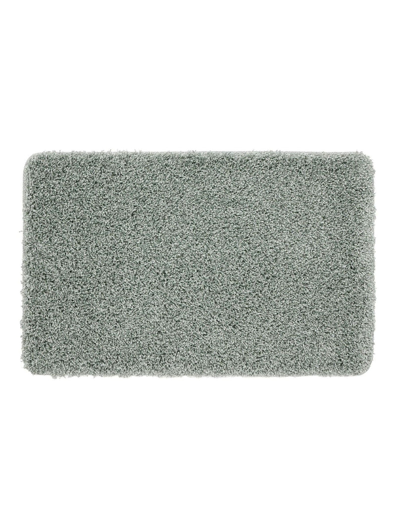 My Rug green shaggy bathmat with non-slip backing, UK version