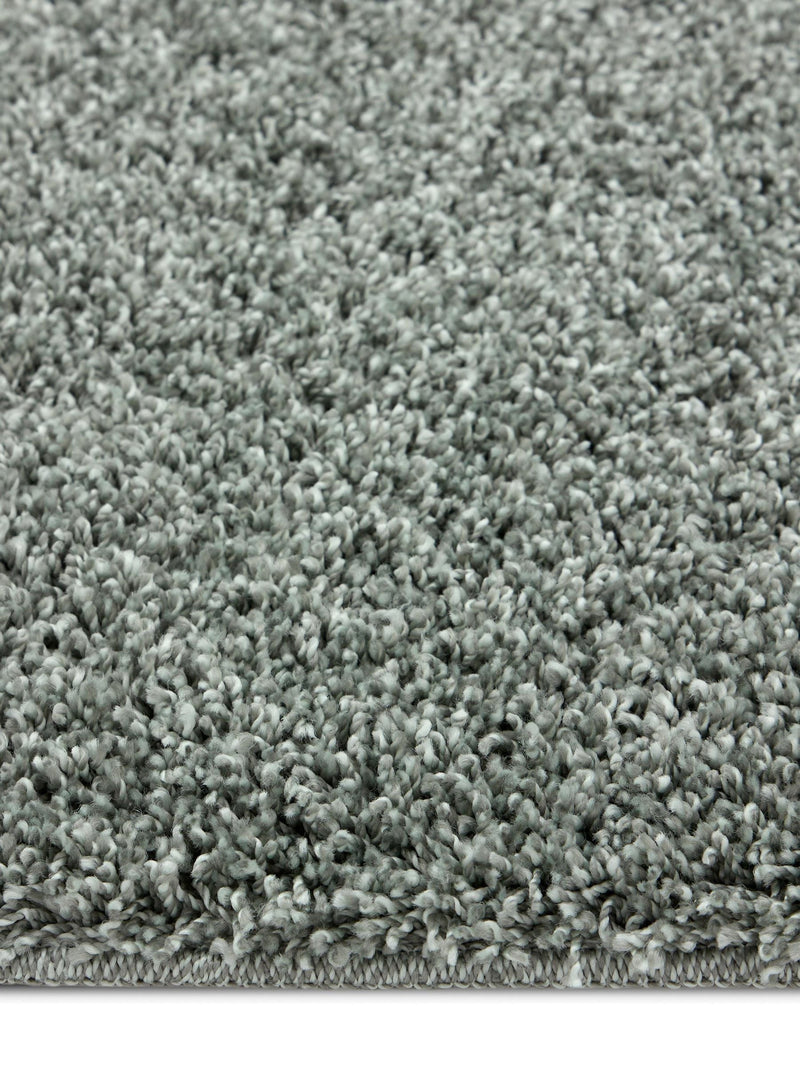 My Rug green shaggy bathmat with non-slip backing, UK version