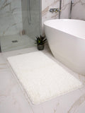 My Rug Beige Shaggy Bathmat Runner 120cm x 67cm