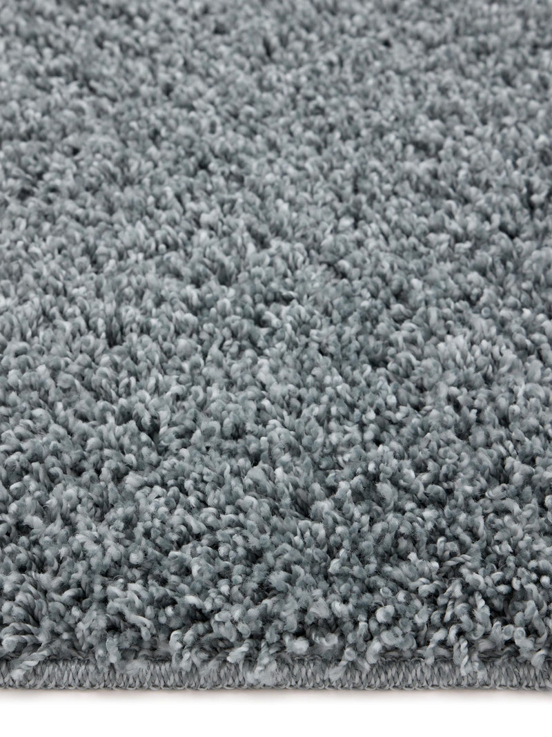 My Rug blue shaggy bathmat runner - British product
