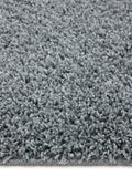 My Rug blue shaggy bathmat runner - British product