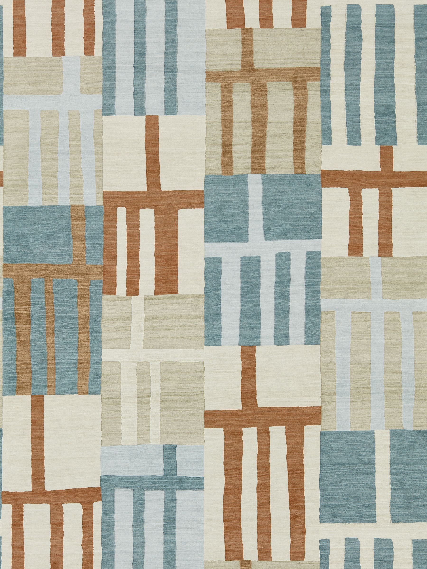 Harlequin Monolith wallpaper check pattern - British product