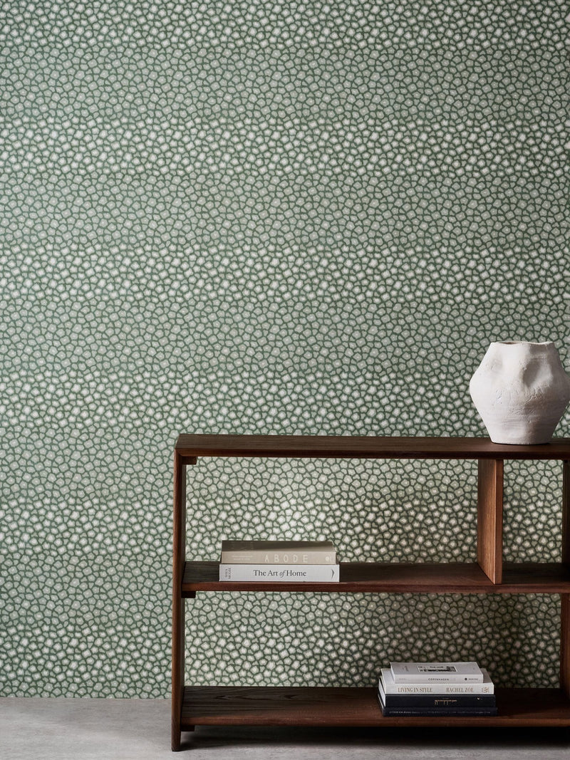 Harlequin Evergreen wallpaper 10.05m, imported from the UK