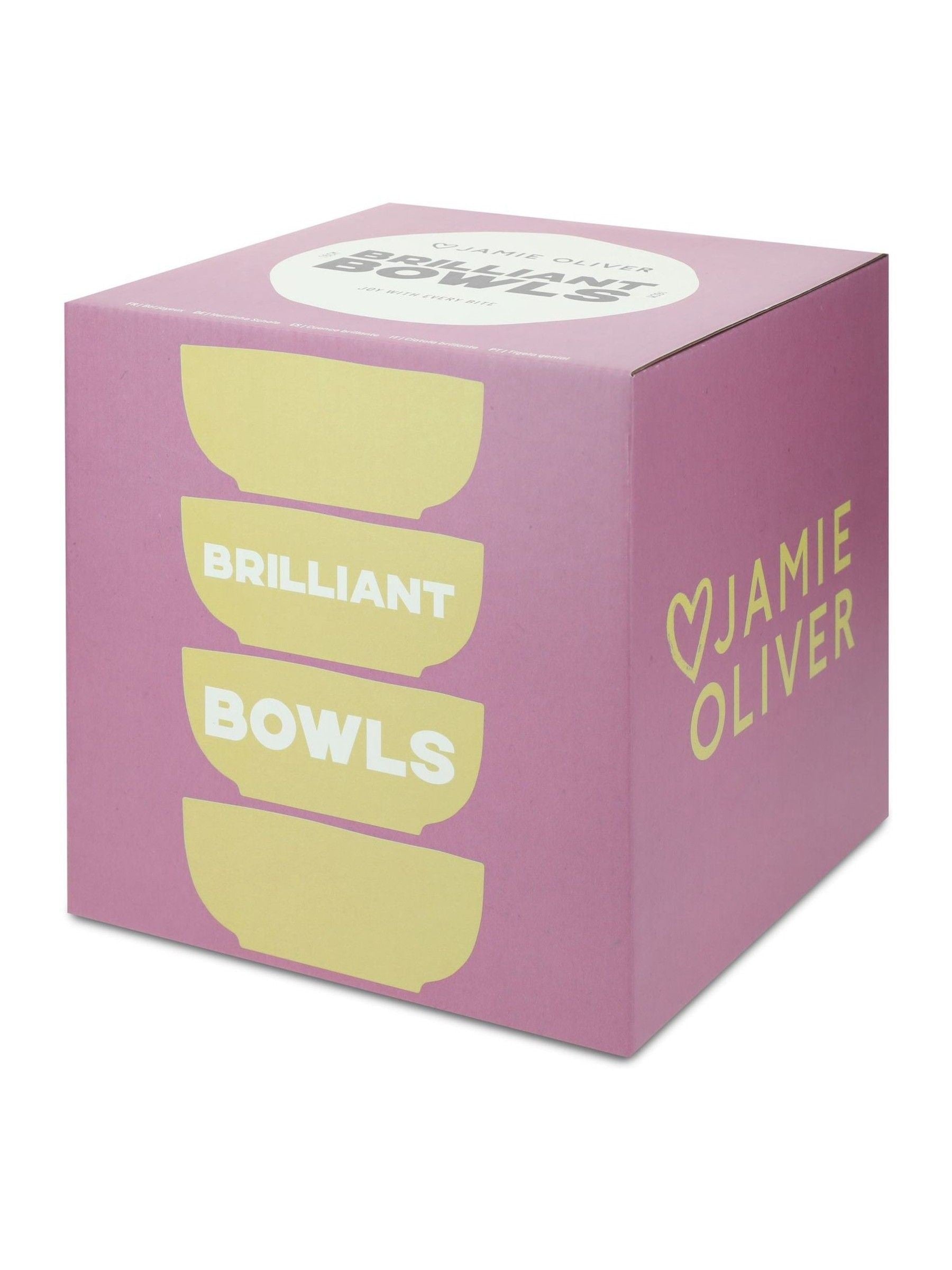 Jamie Oliver stoneware bowls set of 4 550ml, UK version
