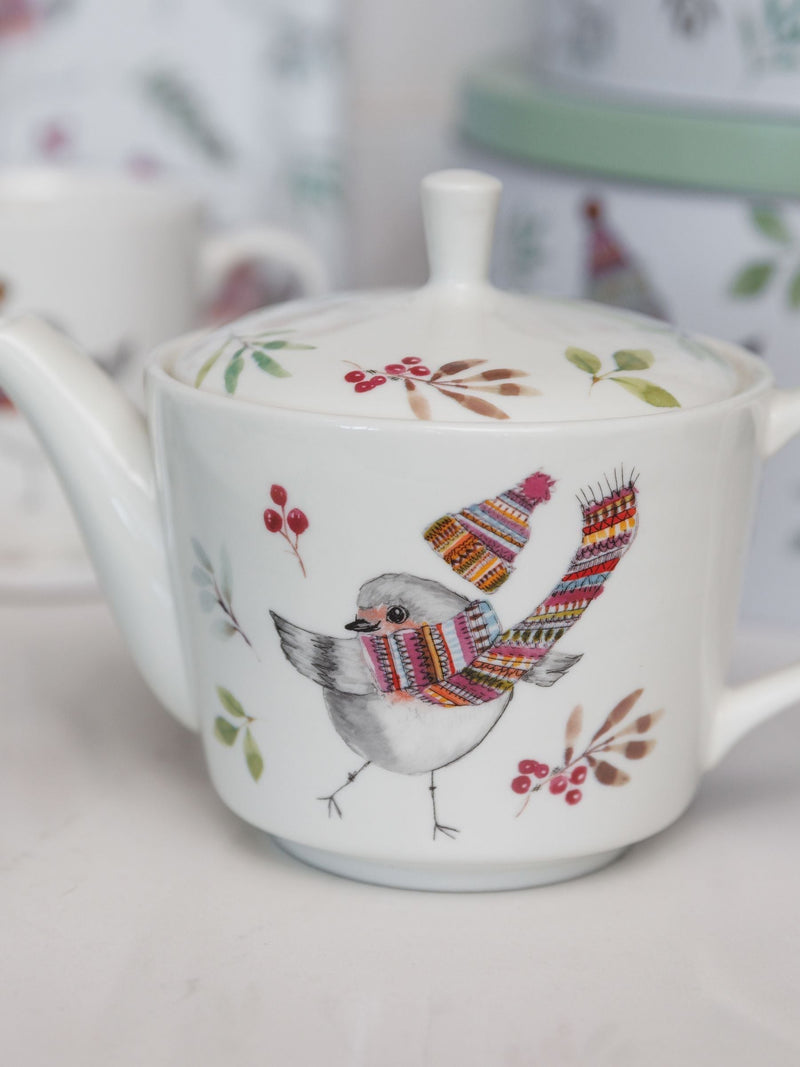 Mikasa Robin fine china teapot 650ml (British brand)