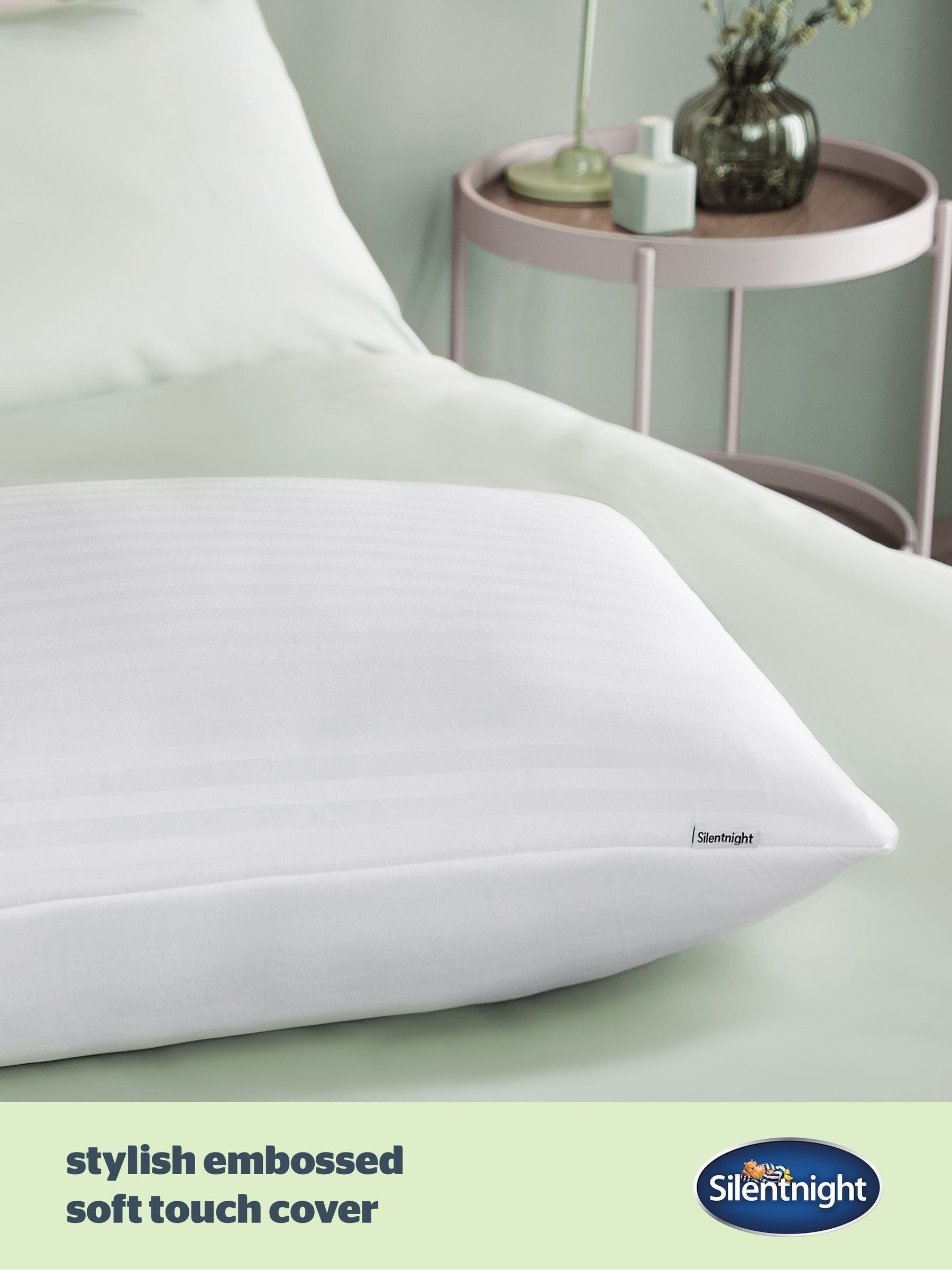 Silentnight 2 pack anti allergy memory foam pillows, imported from the UK